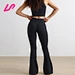 flare pants two piece set